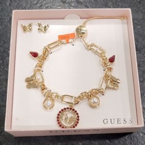 Guess Bracelet & Earrings